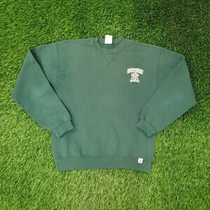 Vintage Y2K Bishop Ludden Sweatshirt Women Medium 19x23 Green